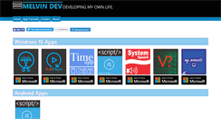 Desktop Screenshot of melvindev.com