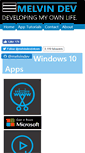 Mobile Screenshot of melvindev.com